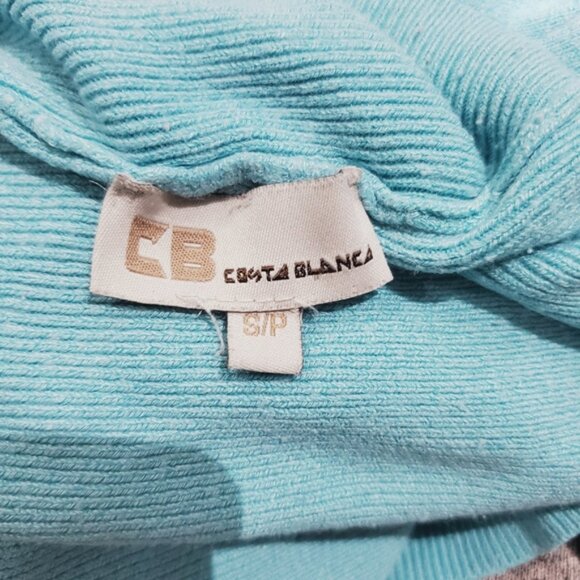 Vintage Costa Blanca Cold Shoulder Knit Top - Picture 2 of 5